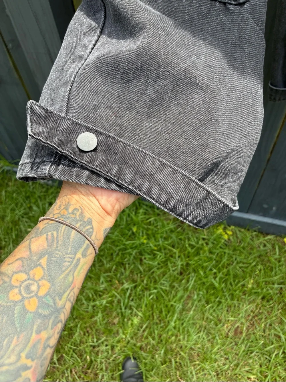 Unisex Black Cargo Pocket Pants
